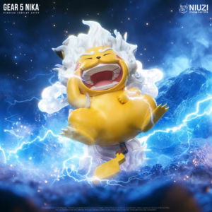 Pokemon Niuzi Studio Nika Pikachu Resin Statue