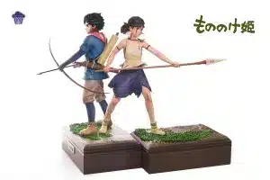 Princess Mononoke Cake Studio Princess Mononoke x Ashitaka Resin Statue