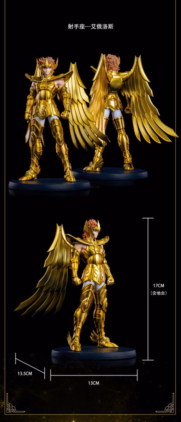 Saint Seiya Zodiakos Studio The eternal legend of warrior of the Zodiac PVC Licensed 6