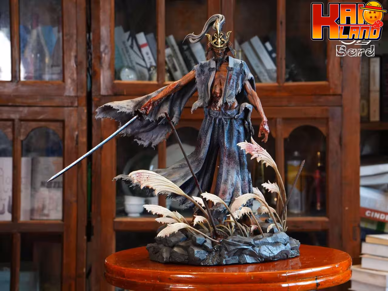 Sekiro Shadows Die Twice Bard Studio Sword Saint Ashina Isshin Resin Statue