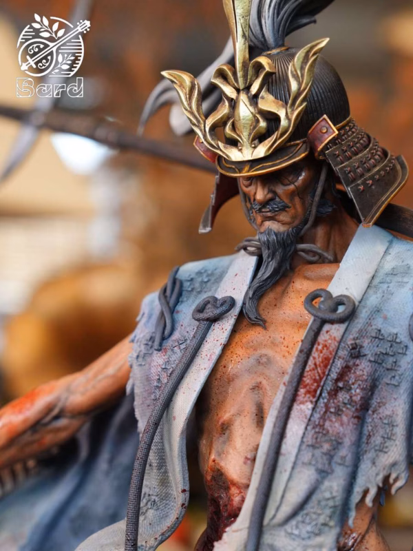 Sekiro Shadows Die Twice Bard Studio Sword Saint Ashina Isshin Resin Statue 3