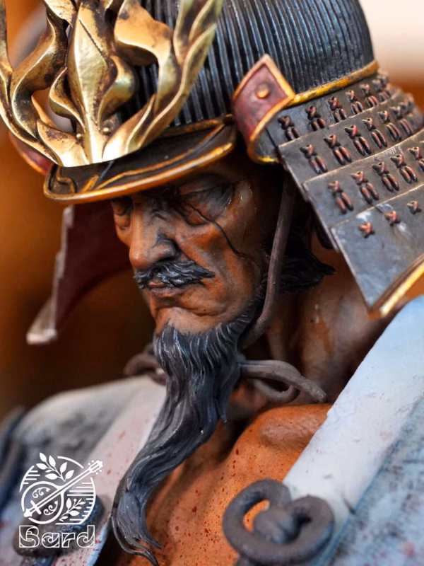 Sekiro Shadows Die Twice Bard Studio Sword Saint Ashina Isshin Resin Statue 5