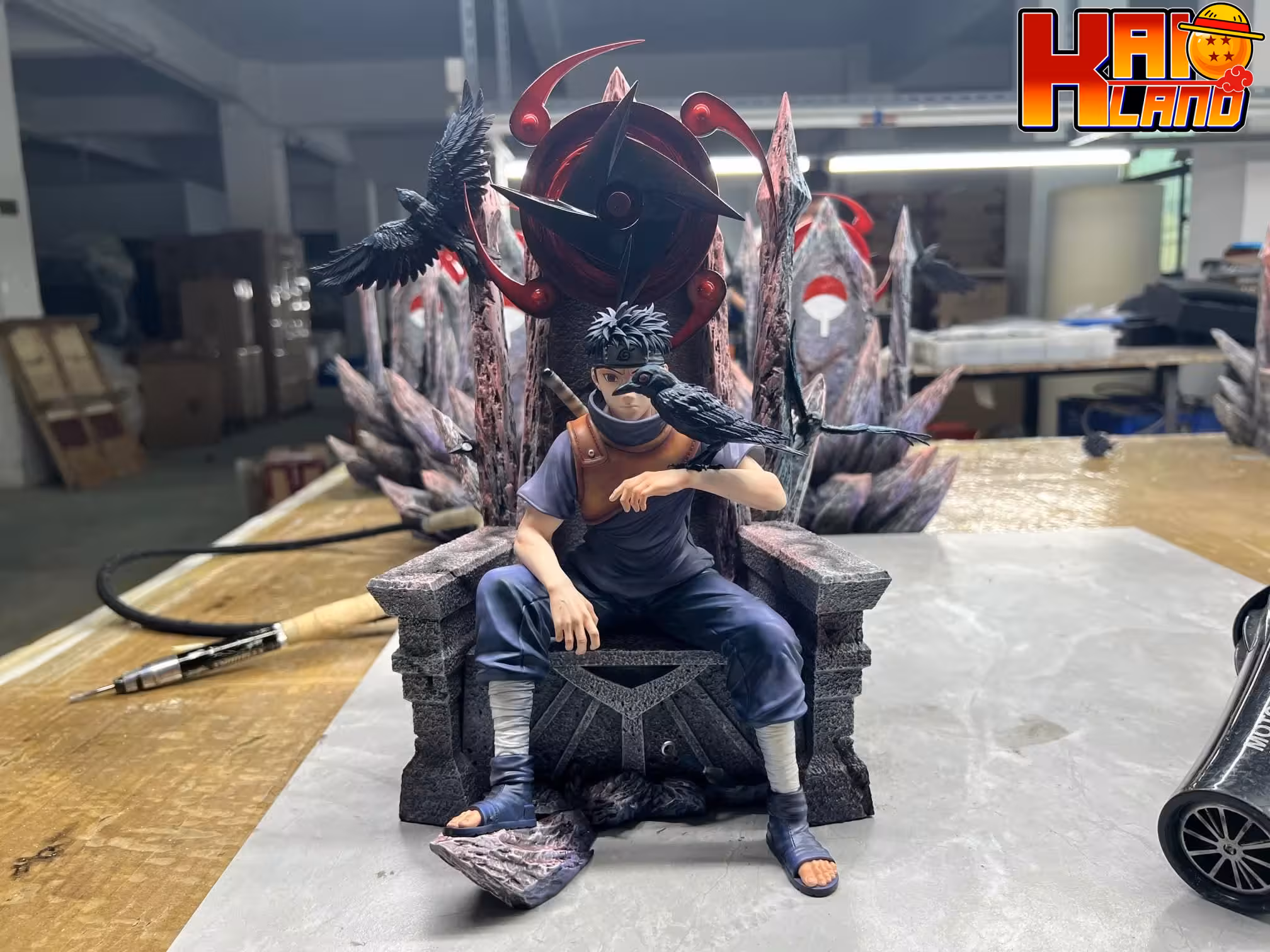 Naruto Sign Studio Uchiha Shisui Resin Statue