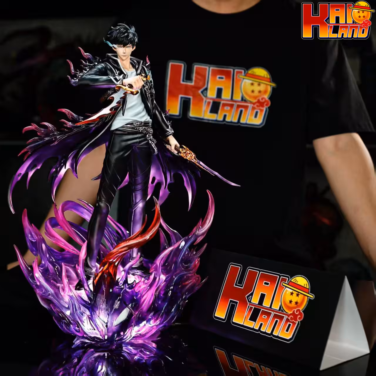 Solo Leveling NOC Studio Sung Jing Woo Resin Statue