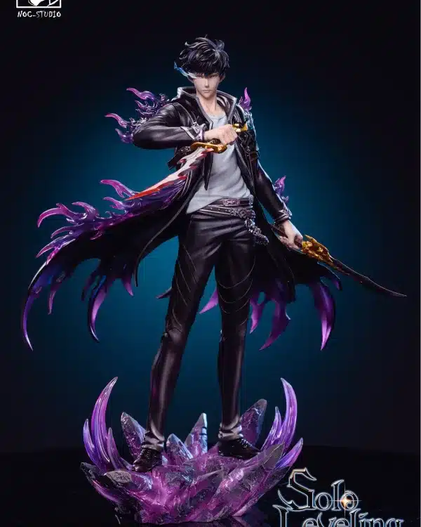 Solo Leveling NOC Studio Sung Jing Woo Resin Statue 3