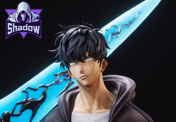 Solo Leveling Shadow Studio Sung Jin Woo Resin Statue 3
