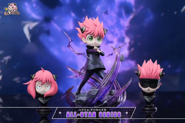 Spy x Family GULUGULU Studio Anya cos Gojo Resin Statue 2