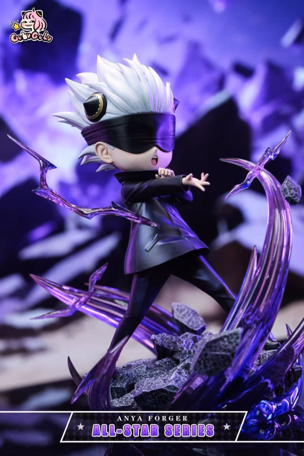 Spy x Family GULUGULU Studio Anya cos Gojo Resin Statue 4