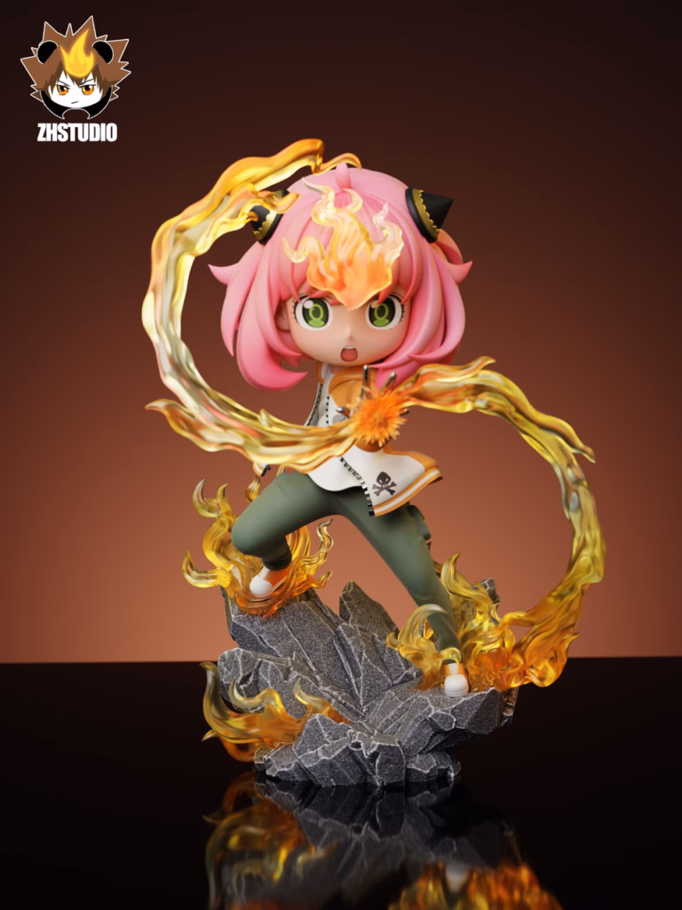 Spy x Family ZH Studio Anya Cos Tsunayoshi Sawada Resin Statue