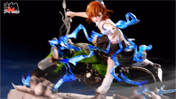 To Aru Majutsu no Index Wei Yang Studio Misaka Mikoto Resin Statue 5
