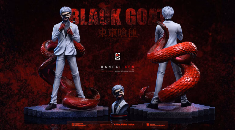 Tokyo Ghoul BW Studio Black Goat Kaneki Ken Resin Statue