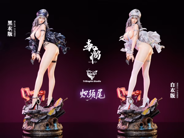 TriEagles Studio Blazing Tail Licensed Resin Statue 1