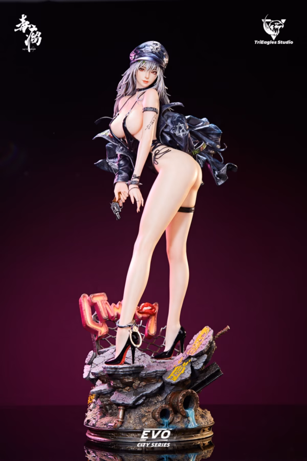 TriEagles Studio Blazing Tail Licensed Resin Statue 3