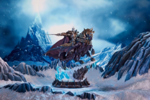 World of Warcraft Blizzard  Lich King x Invincible Licensed Resin Statue