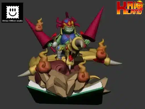 YuGiOh Divine Officer Studio Gaia the Dragon Champion Resin Statue