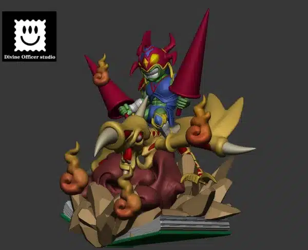 YuGiOh Divine Officer Studio Gaia the Dragon Champion Resin Statue 2