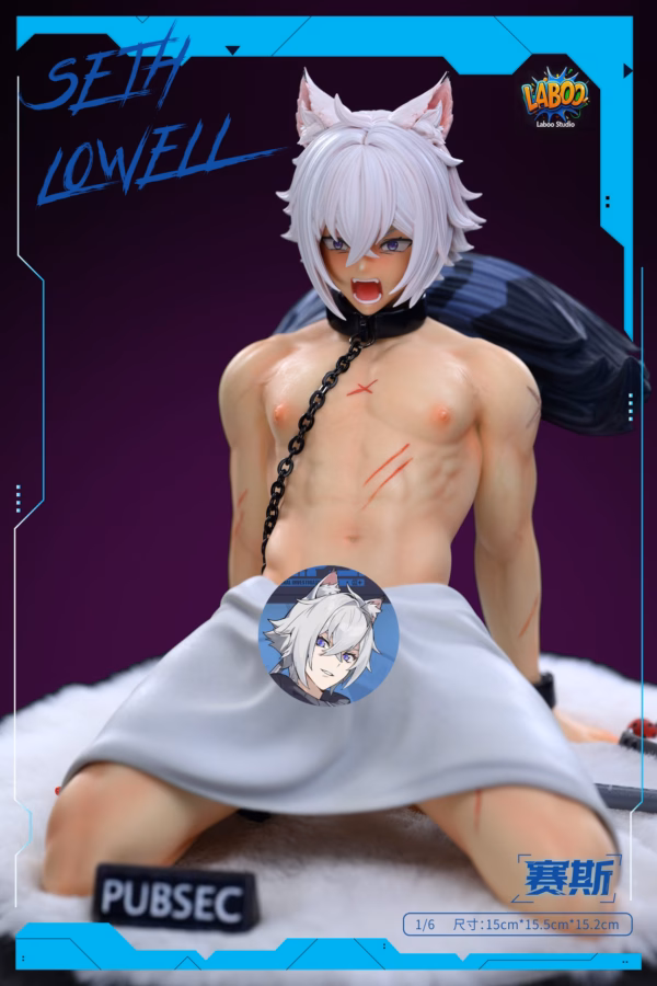 Zenless zone Zero LAboo Studio x TOC Studio Seth Lowell Resin Statue 2