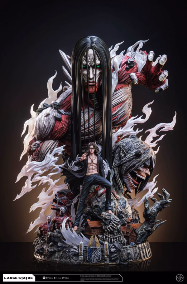 Attack on Titan Hertz Studio Eren Jaeger Resin Statue 1