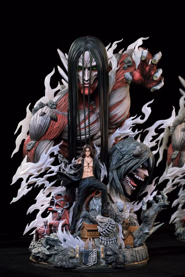 Attack on Titan Hertz Studio Eren Jaeger Titan Founder Resin Statue 1