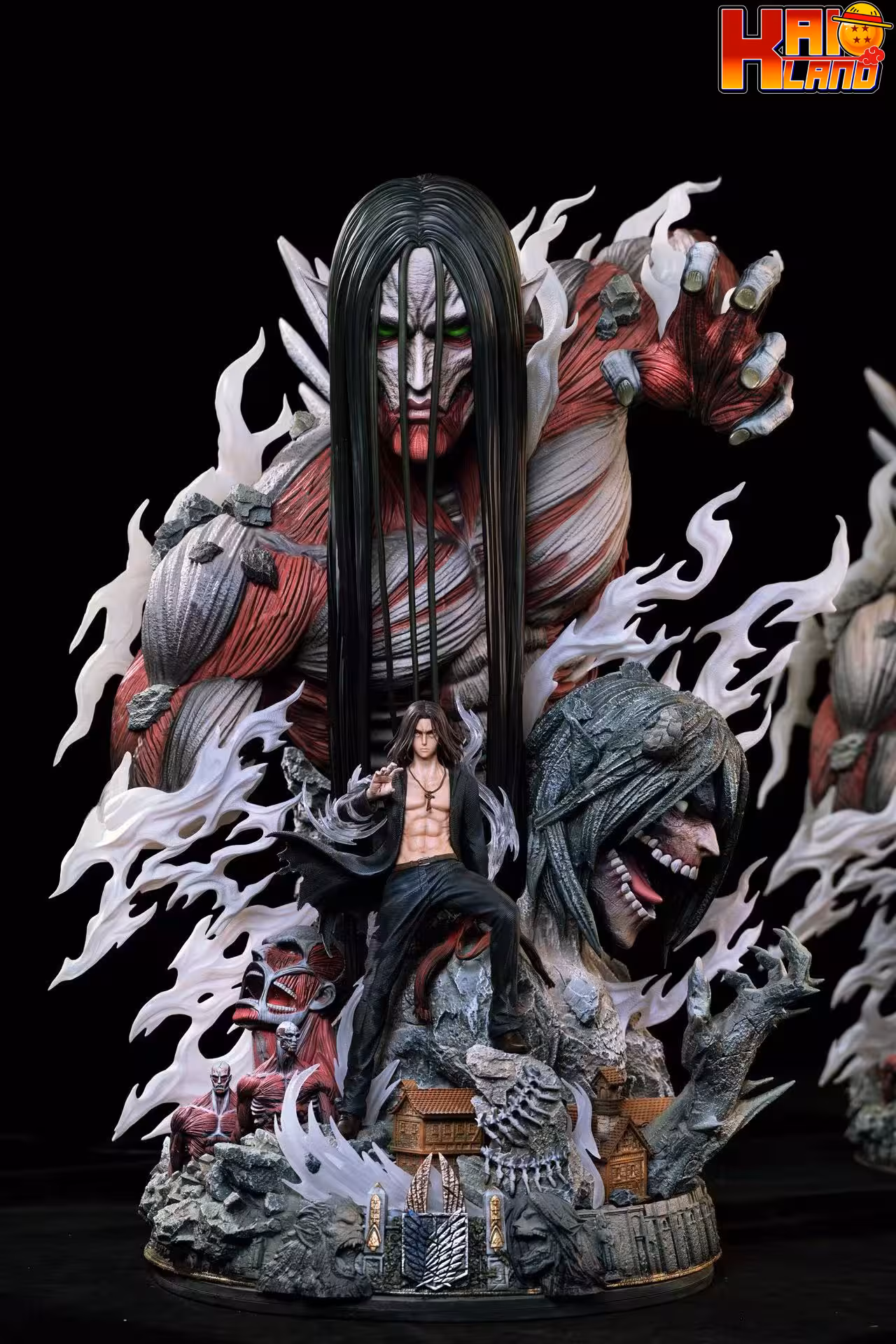 Attack on Titan Hertz Studio Eren Jaeger Titan Founder Resin Statue