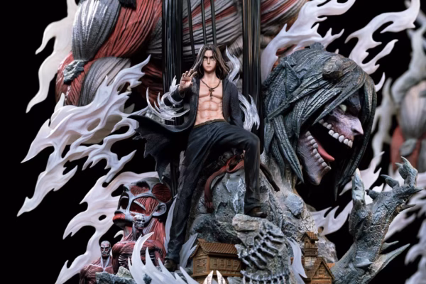 Attack on Titan Hertz Studio Eren Jaeger Titan Founder Resin Statue 2