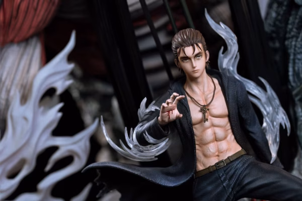 Attack on Titan Hertz Studio Eren Jaeger Titan Founder Resin Statue 3