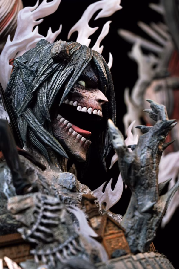 Attack on Titan Hertz Studio Eren Jaeger Titan Founder Resin Statue 5