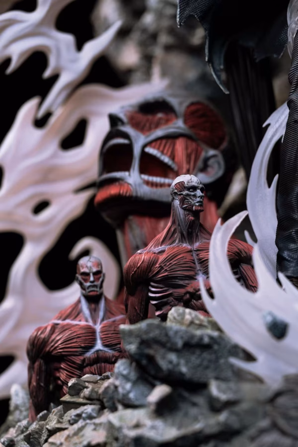 Attack on Titan Hertz Studio Eren Jaeger Titan Founder Resin Statue 6