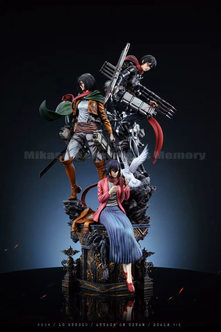 Attack on Titan LC Studio Mikasa Memoirs Resin Statue