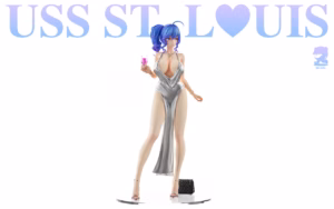Azur Lane BB GIRL Studio USS ST Louis Resin Statue