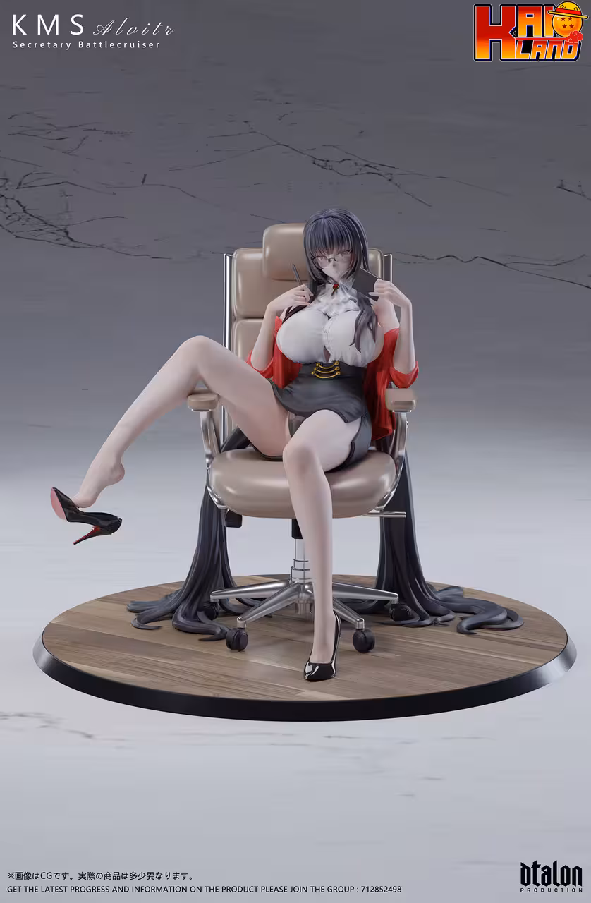 Azur Lane Dtalon Studio Secretary KMS Alvitr Resin Statue