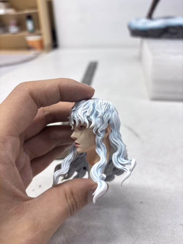 Berserk Iron Eleven Studio Guts x Griffith Resin Statue 6