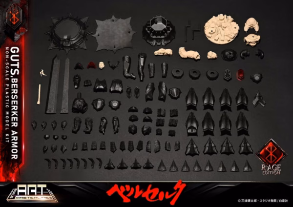 Berserk Prime 1 Model Kit Armor Guts 3