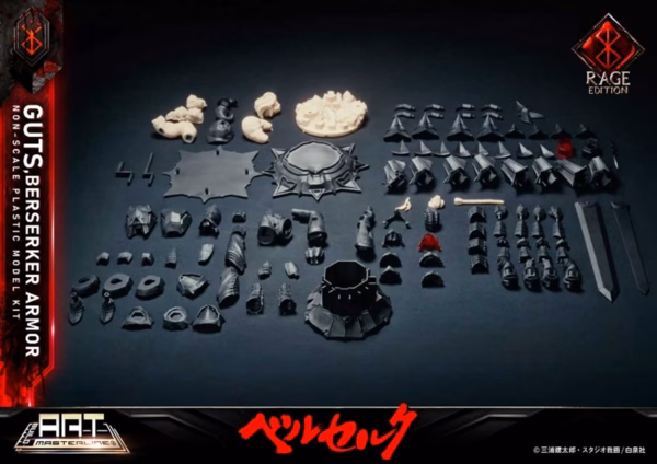 Berserk Prime 1 Model Kit Armor Guts 4