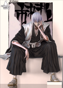 Bleach Freedom Studio Ichimaru Gin Resin Statue