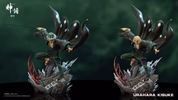 Bleach Myth Studio Urahara Kisuke Resin Statue 1