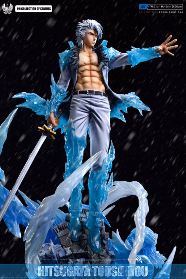 Bleach Nirvana Studio Hitsugaya Toushirou Resin Statue 2