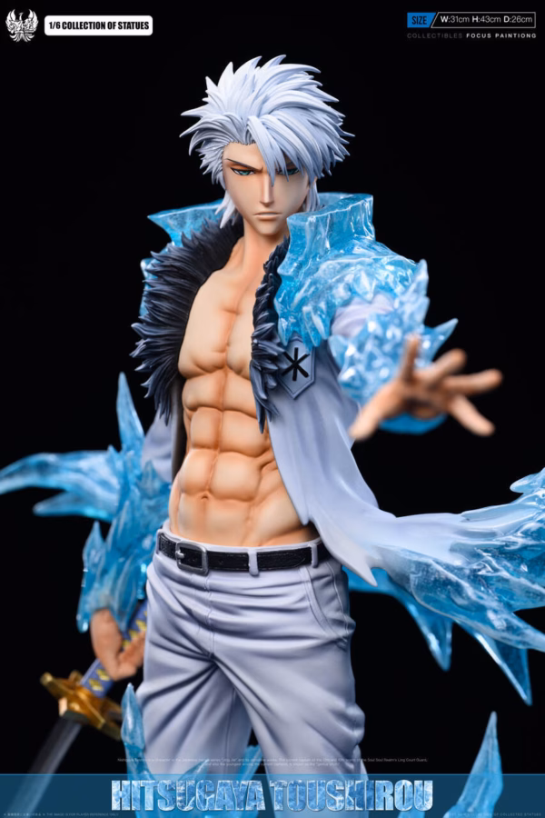 Bleach Nirvana Studio Hitsugaya Toushirou Resin Statue 3