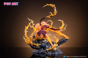 Bleach Pop Art Studio Shihouin Yoruichi Resin Statue