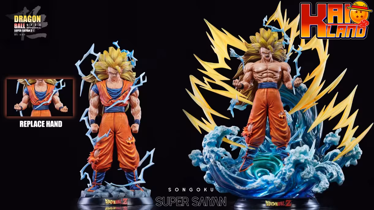 Dragon Ball XG Studio Super Saiyan 3 Goku Resin Statue