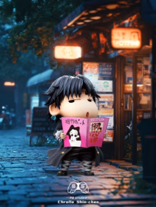 Crayon Shin Chan PG Studio Shinnosuke Nohara Cos Chrollo Resin Statue