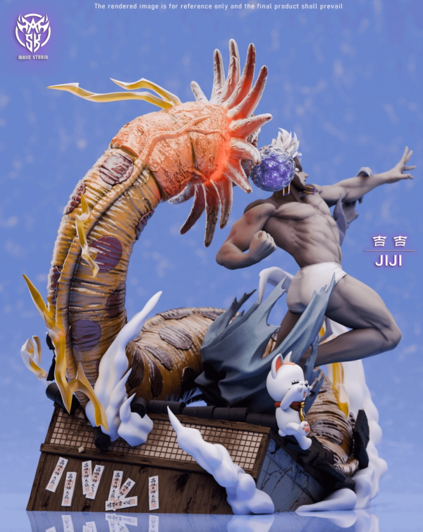 Dandadan Mask Studio Jiji Resin Statue 4