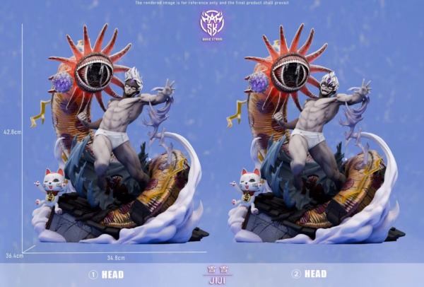 Dandadan Mask Studio Jiji Resin Statue 6