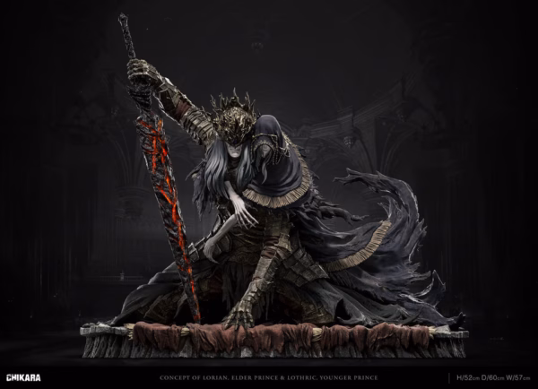 Dark Souls Chikara Studio Prince Lorian x Lothric Resin Statue 0
