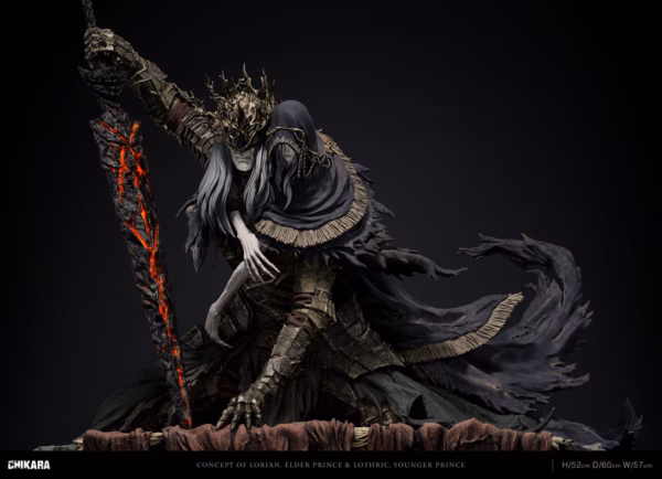 Dark Souls Chikara Studio Prince Lorian x Lothric Resin Statue 1