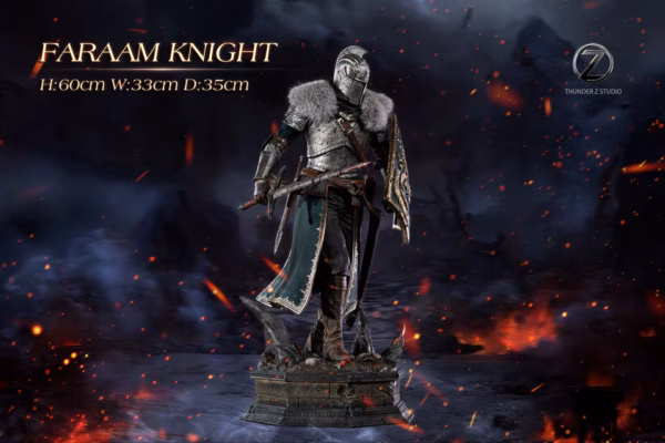 Dark Souls THUNDER Z Studio Faraam Knight Resin Statue 2