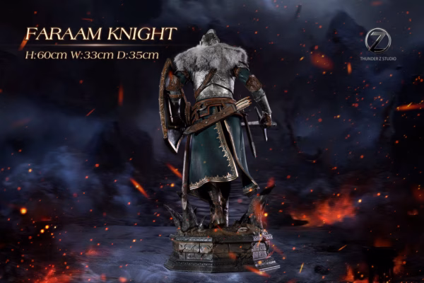 Dark Souls THUNDER Z Studio Faraam Knight Resin Statue 3