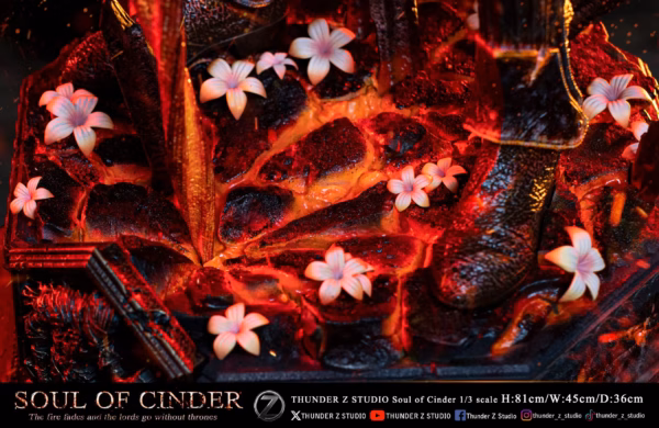 Dark Souls Thunder Z Studio Lord of Cinder Resin Statue 7