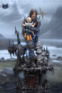 Death Stranding 2 Mountain Cat Studio On the Beach Sam x Lou Resin Statue