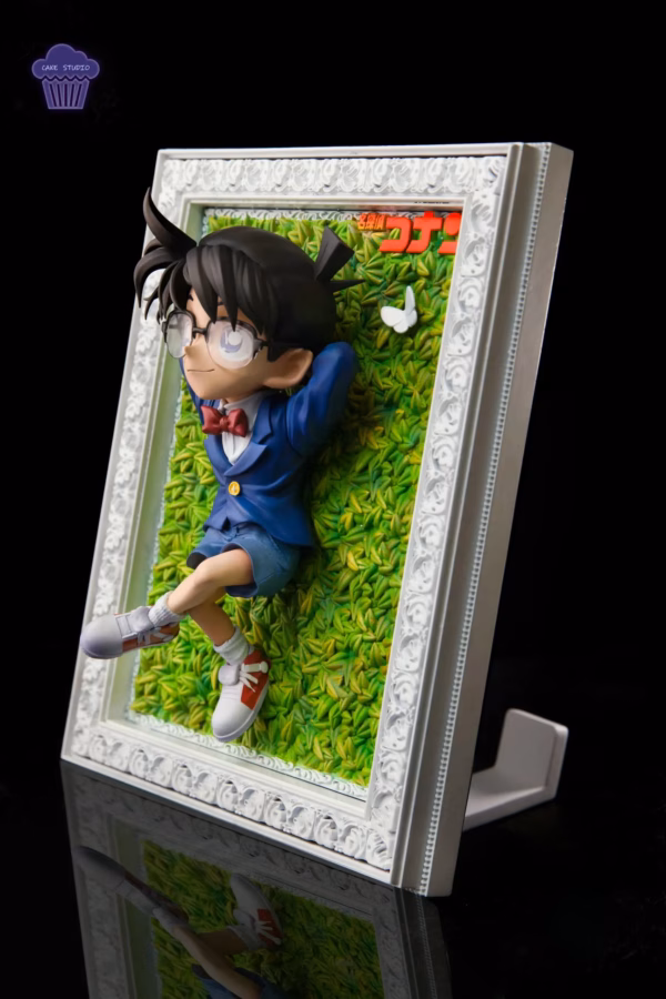 Detective Conan Cake Studio Blue Outfit Conan Resin Statue 3
